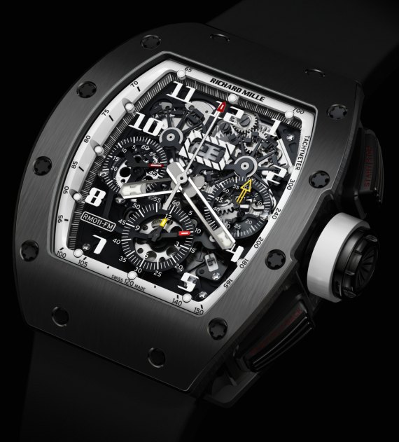 Replica Richard Mille RM011 Ti Americas White Limited Edition Watch